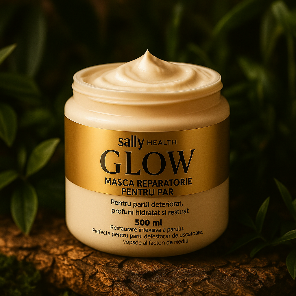 Mască de păr GLOW: Repară și hrănește părul