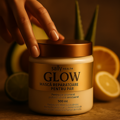 Mască de păr GLOW: Repară și hrănește părul